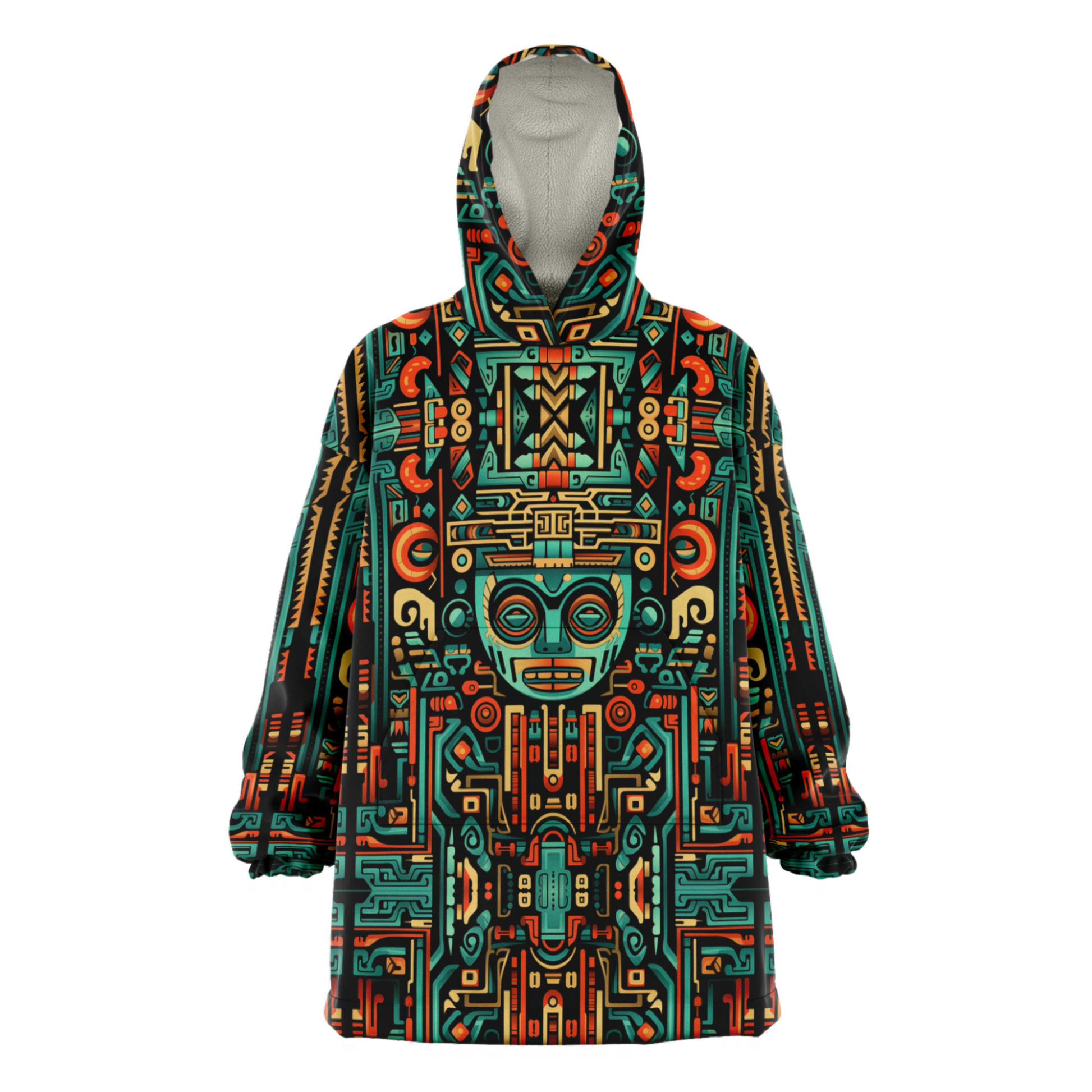 Snug Hoodie - Aztec Art - Nine Worlds Gear