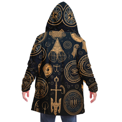 Microfleece Cloak - Norse Viking & Mythology Collection - Viking Spirit - Nine Worlds Gear