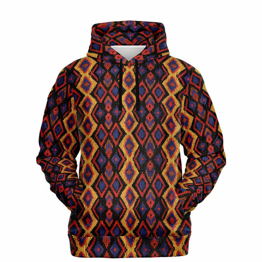 Fashion Hoodie - Columbian Wayuu - Nine Worlds Gear