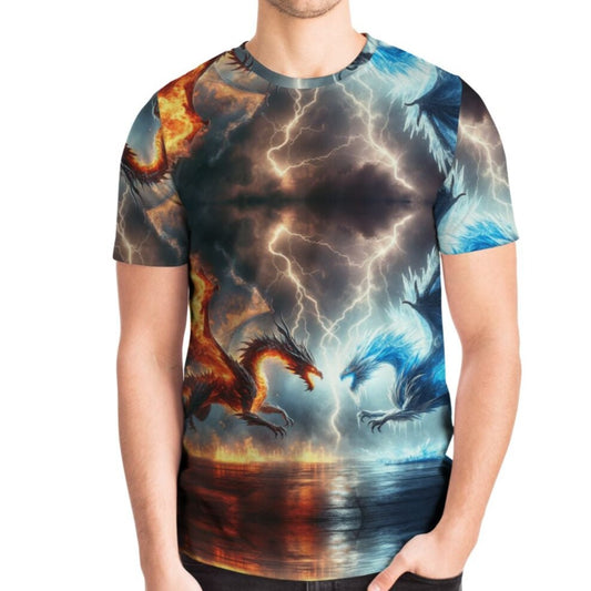 T-shirt - Fire and Ice - Nine Worlds Gear