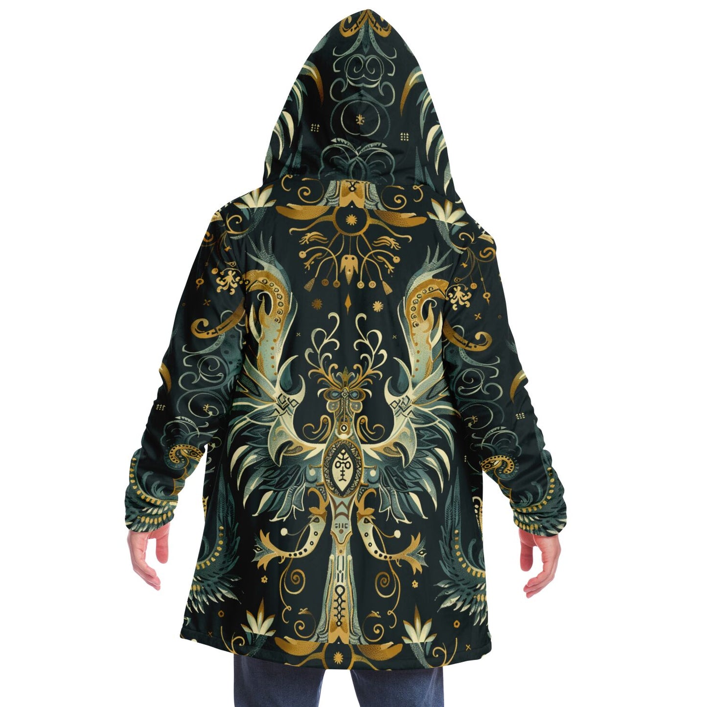 Microfleece Cloak - Norse Viking & Mythology Collection - Valkyrie - Nine Worlds Gear