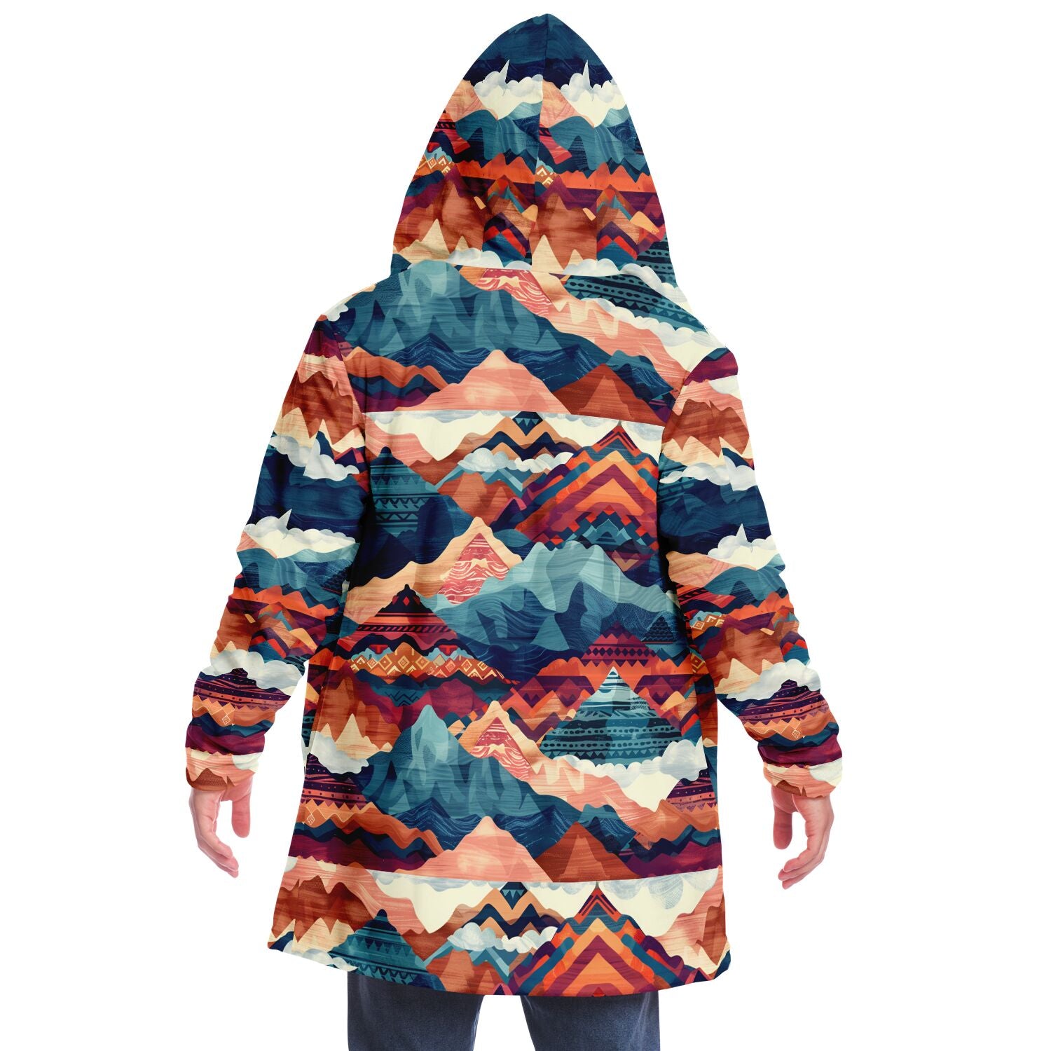 Microfleece Cloak - Art of the Andes - Nine Worlds Gear