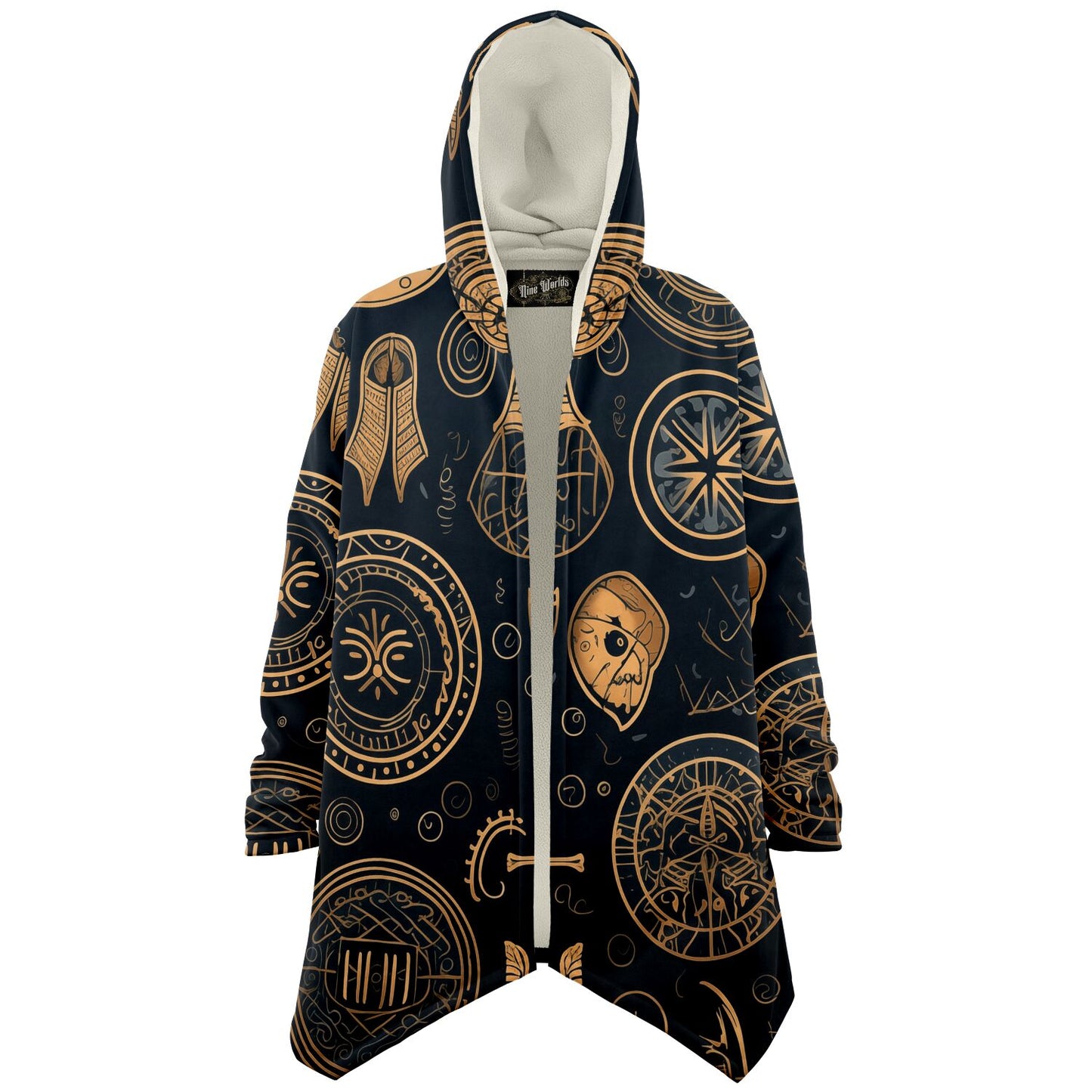 Microfleece Cloak - Norse Viking & Mythology Collection - Viking Spirit - Nine Worlds Gear