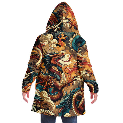 Microfleece Cloak - Dragon War - Nine Worlds Gear