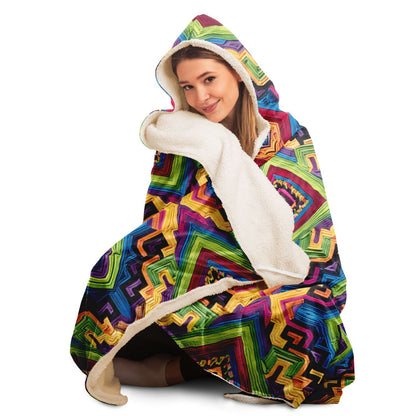 Hooded Blanket - Columbian Wayuu - Nine Worlds Gear