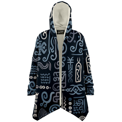 Microfleece Cloak - Norse Viking & Mythology Collection - Symbols - Nine Worlds Gear