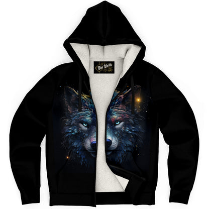 Microfleece Ziphoodie - Dire Wolf - Nine Worlds Gear