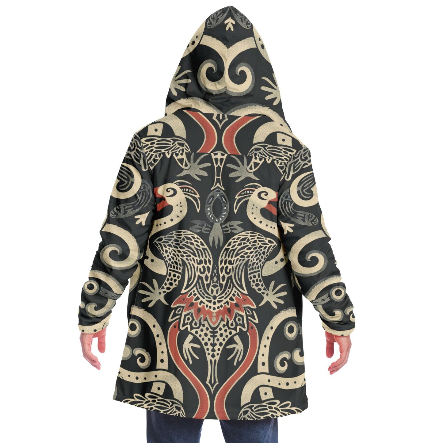 Microfleece Cloak - Norse Viking &  Mythology - Gullinkambi - Nine Worlds Gear