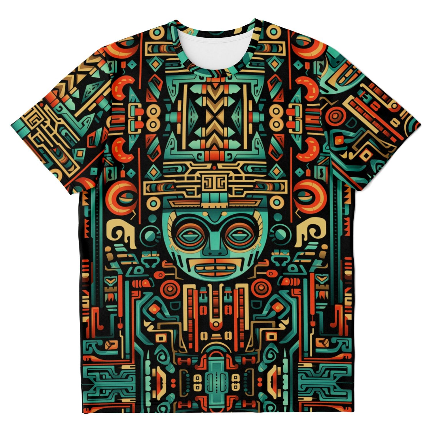 T-shirt - Aztec Art - Nine Worlds Gear