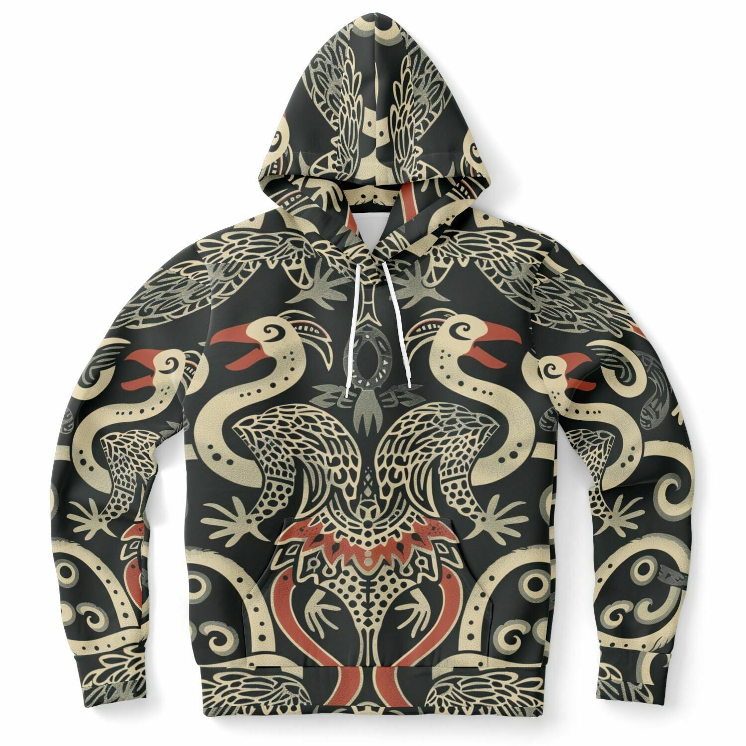 Fashion Hoodie - Norse Viking & Mythology Collection - Gullinkambi - Nine Worlds Gear