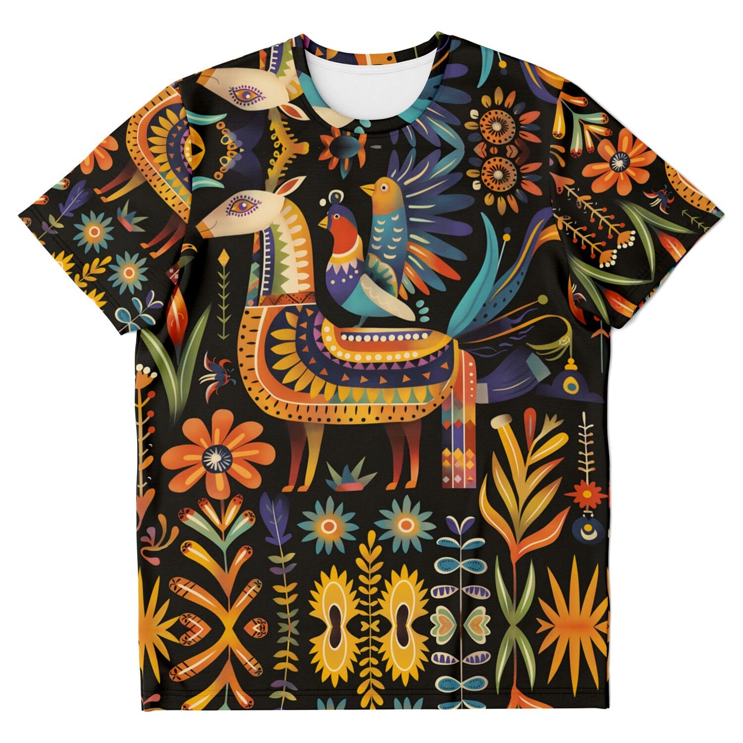 T-shirt - Bolivian Folk Art - Nine Worlds Gear