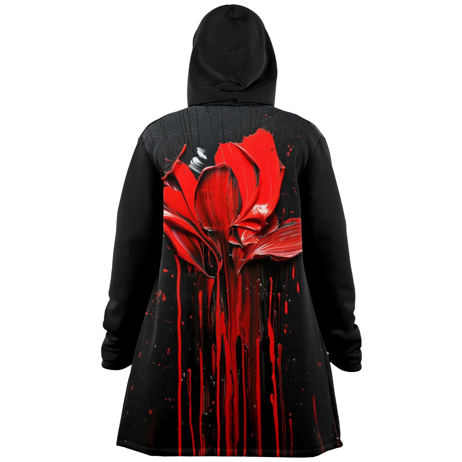 Microfleece Cloak - Melting Rose - Nine Worlds Gear