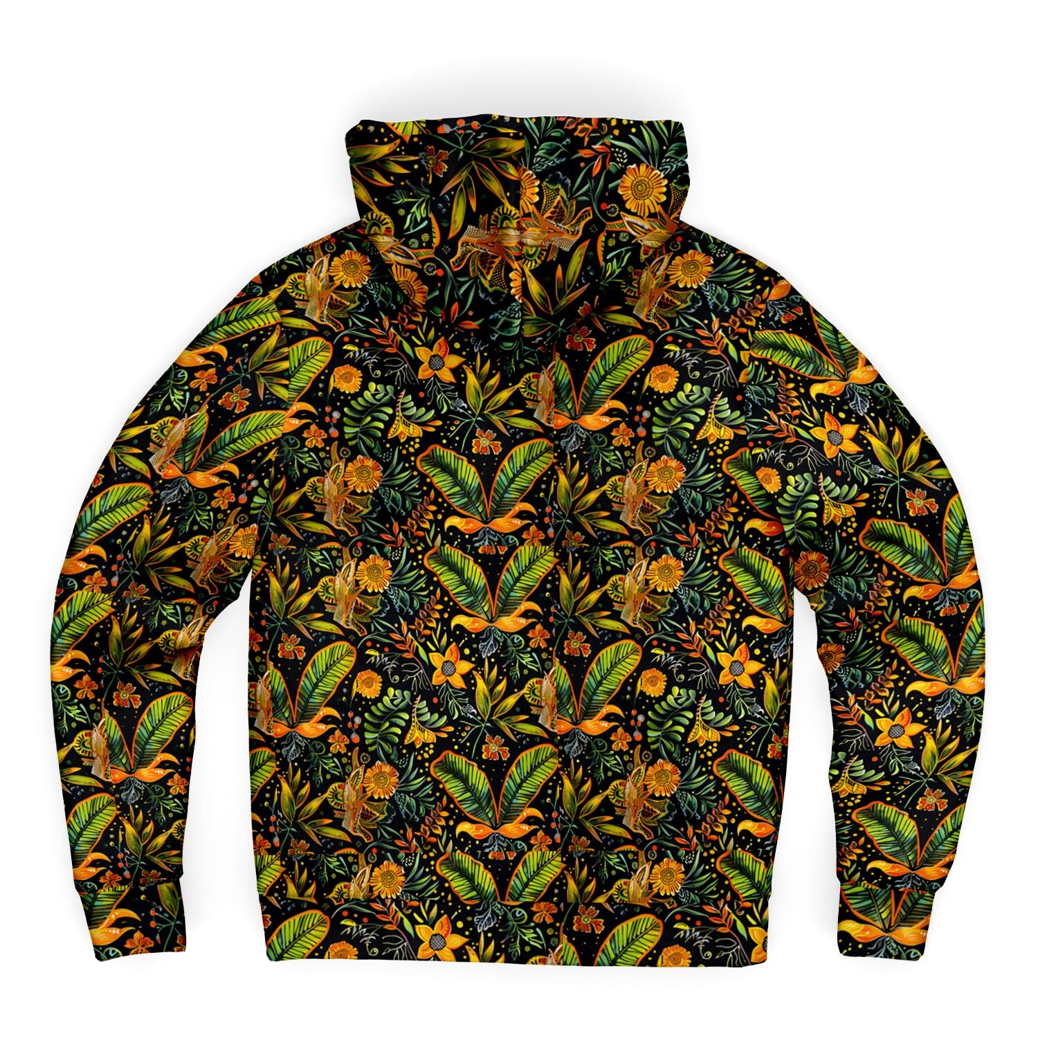 Fleece-Lined Zip Hoodie - Surinamese Pangi - Nine Worlds Gear