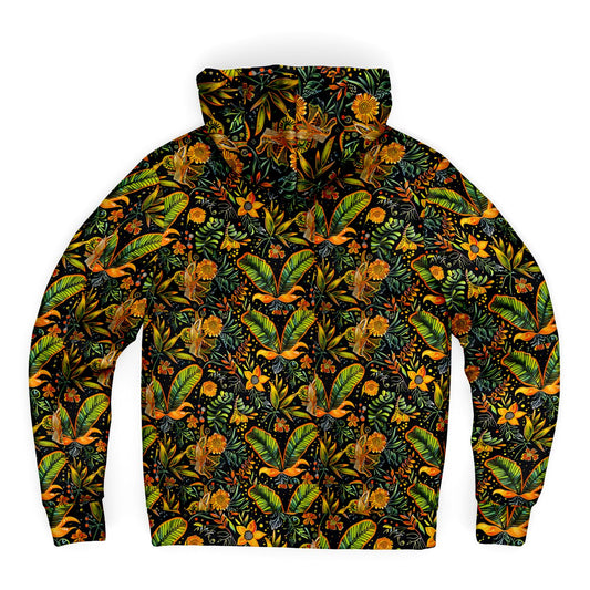 Fleece-Lined Zip Hoodie - Surinamese Pangi - Nine Worlds Gear