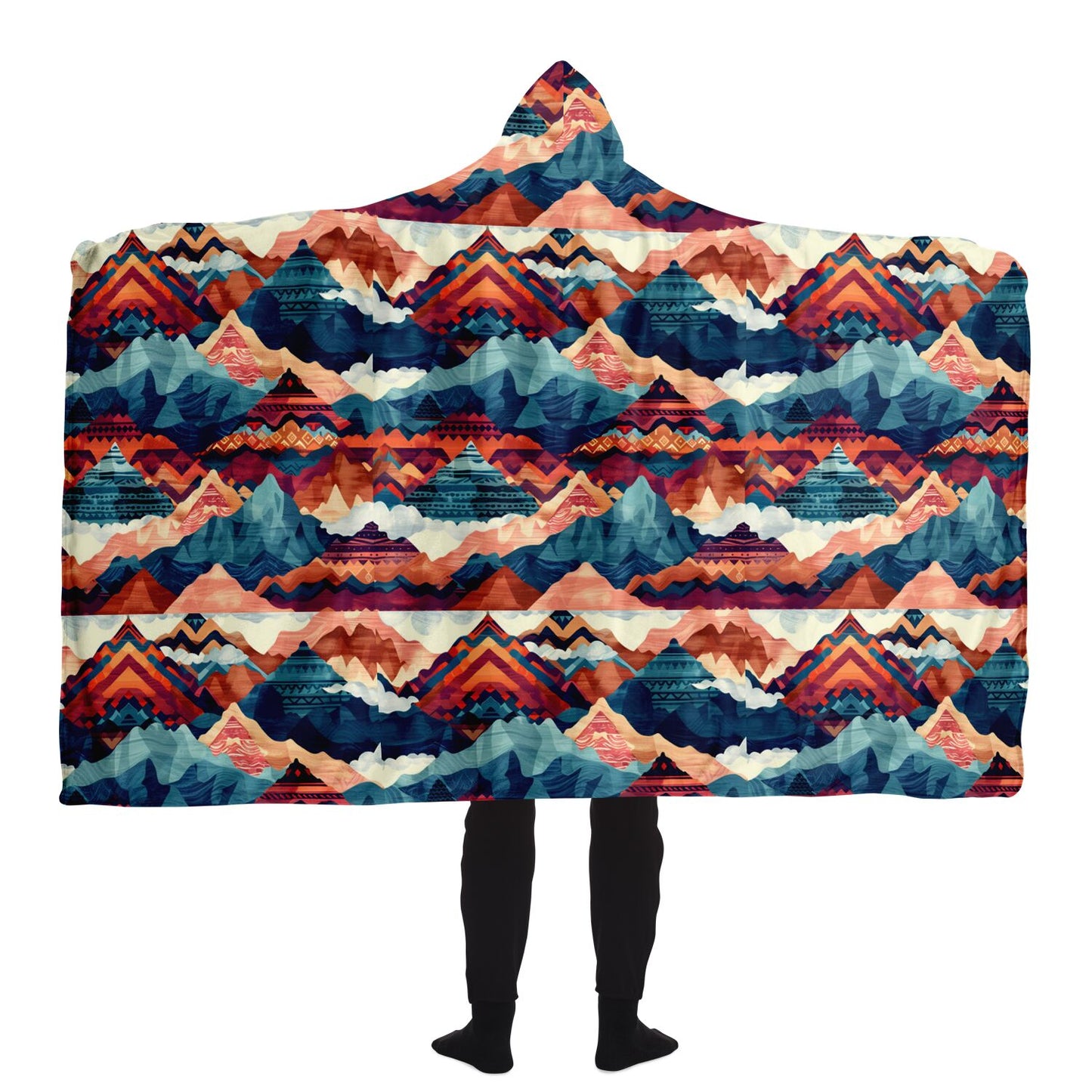 Hooded Blanket - Art of the Andes - Nine Worlds Gear