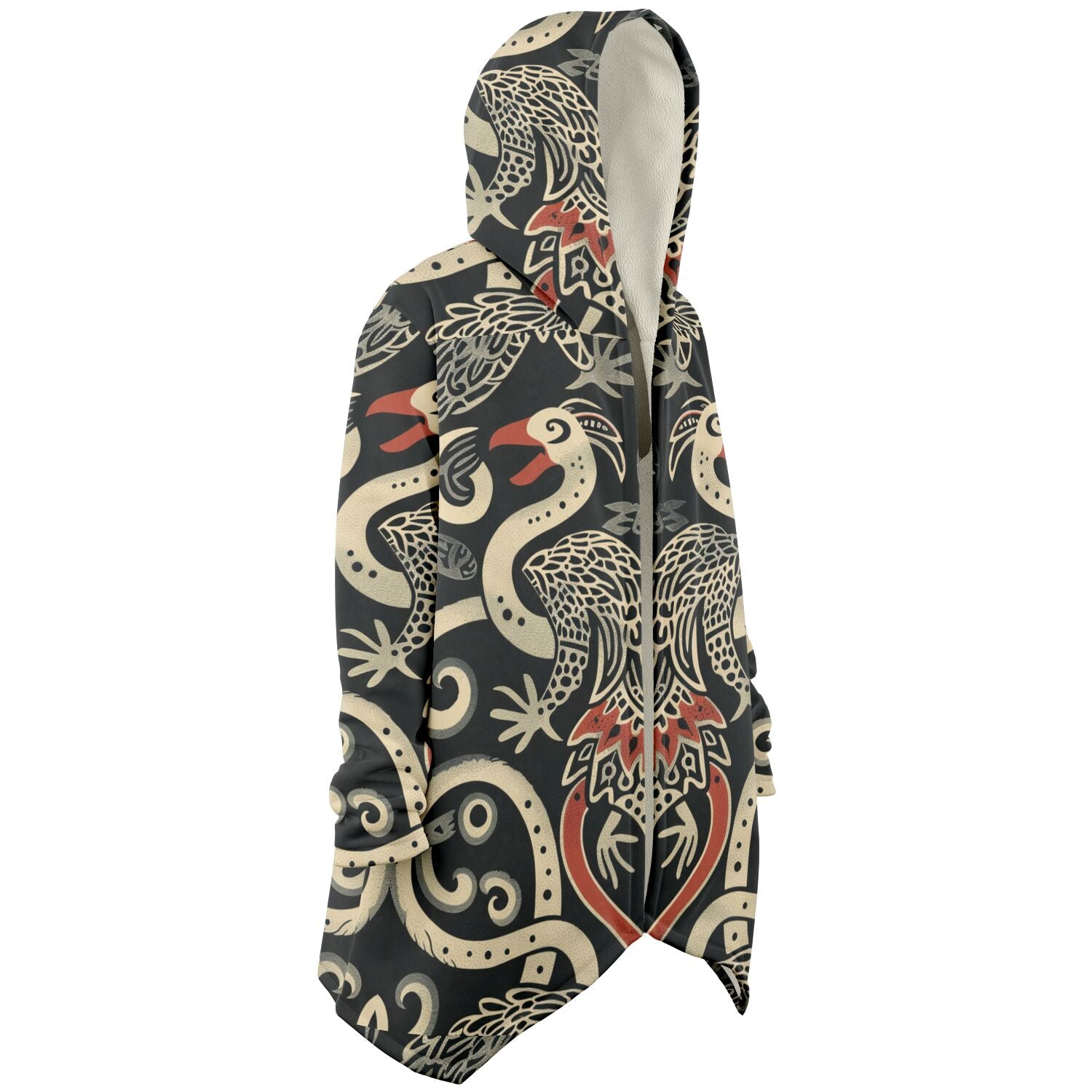 Microfleece Cloak - Norse Viking &  Mythology - Gullinkambi - Nine Worlds Gear