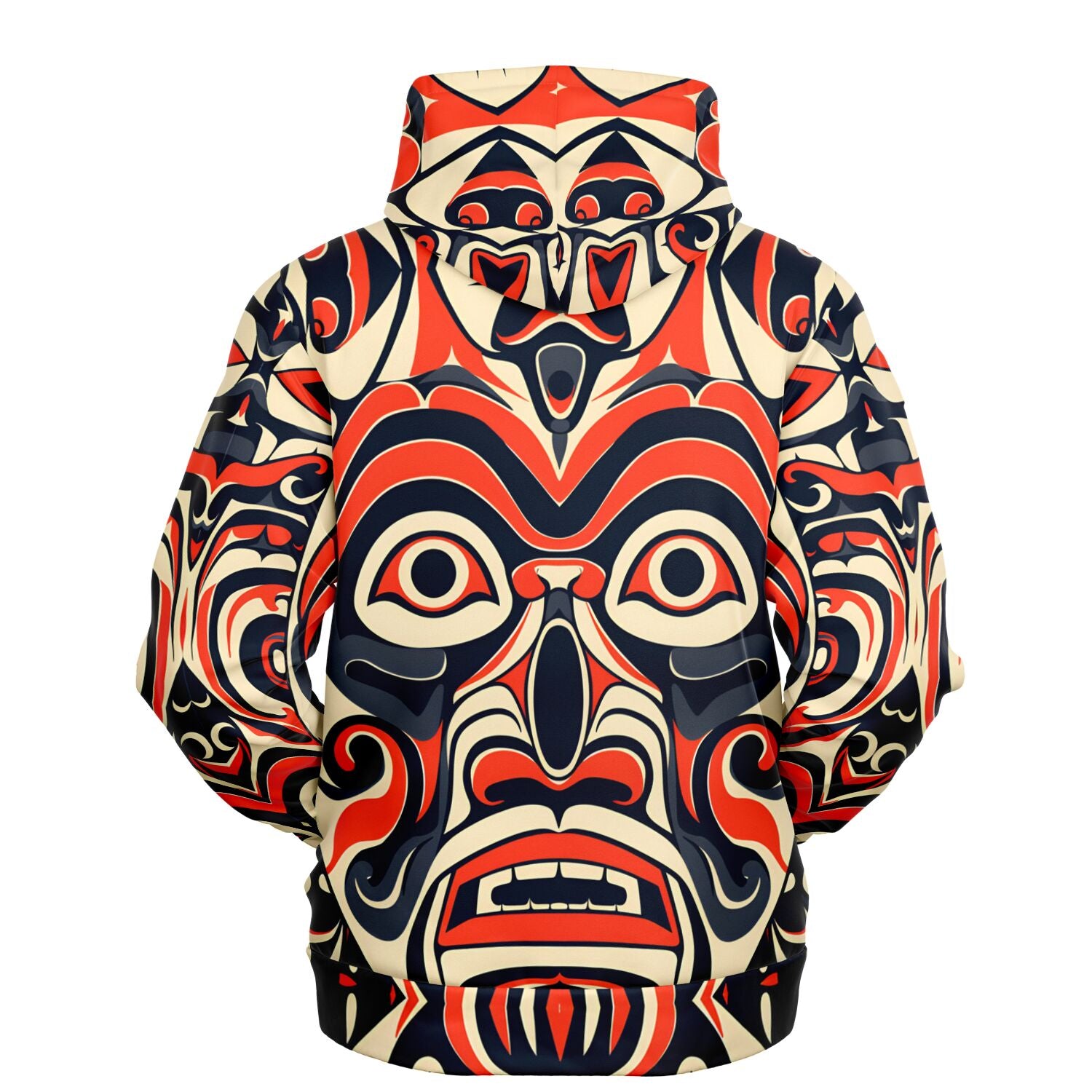 Fashion Hoodie - Columbian Totem Art - Nine Worlds Gear