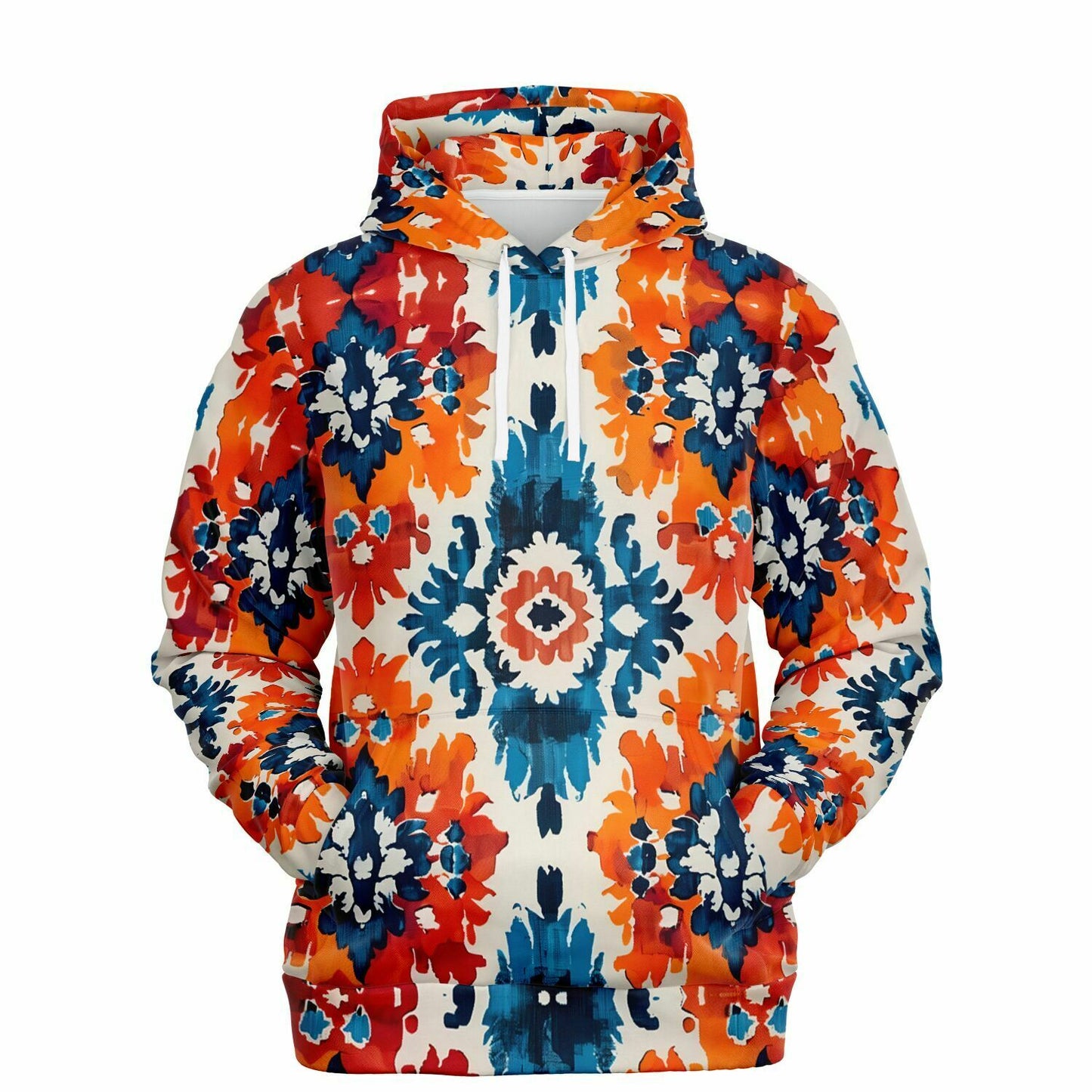 Fashion Hoodie - Ecuadorian Ikat - Nine Worlds Gear