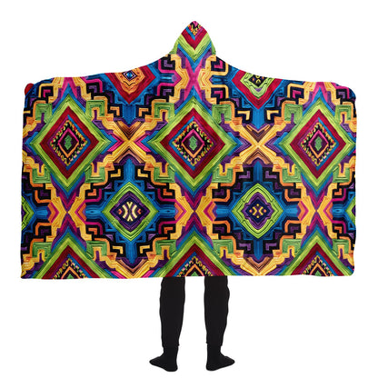 Hooded Blanket - Columbian Wayuu - Nine Worlds Gear