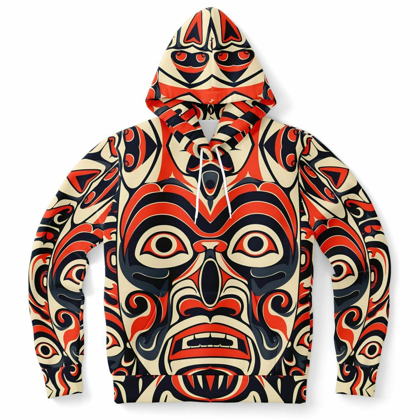 Fashion Hoodie - Columbian Totem Art - Nine Worlds Gear