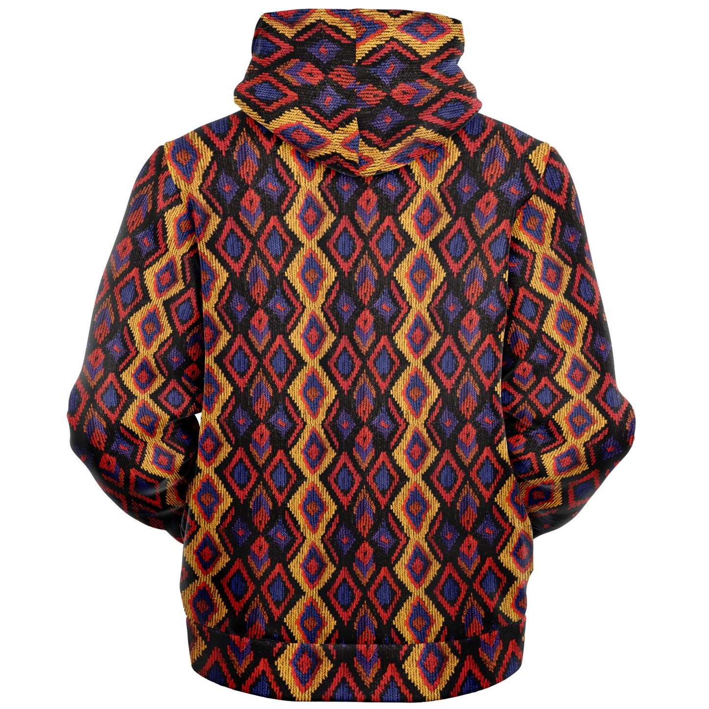 Fleece-Lined Zip Hoodie - Columbian Wayuu - Nine Worlds Gear