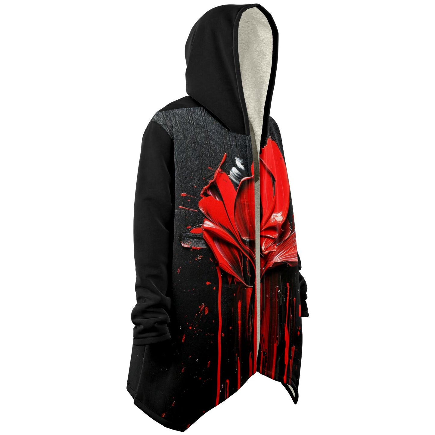 Microfleece Cloak - Melting Rose - Nine Worlds Gear