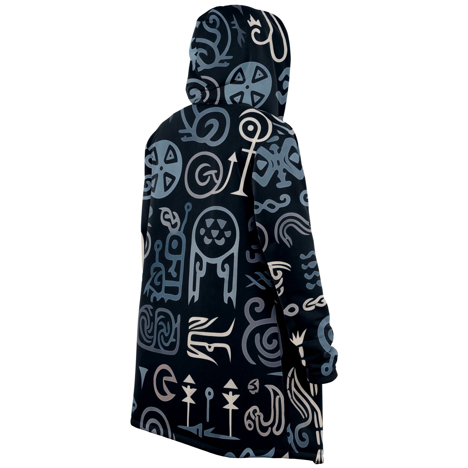 Microfleece Cloak - Norse Viking & Mythology Collection - Symbols - Nine Worlds Gear