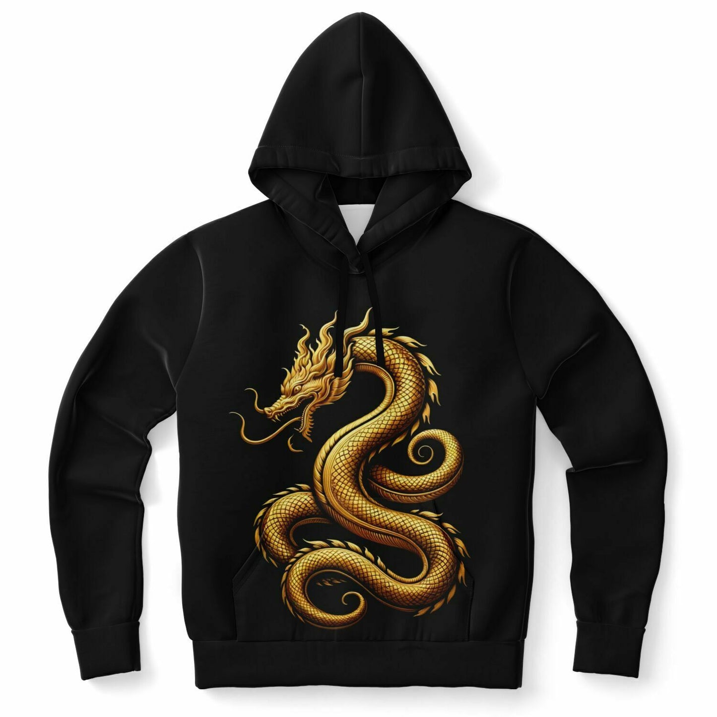 Fashion Hoodie - The Golden Serpent - Nine Worlds Gear