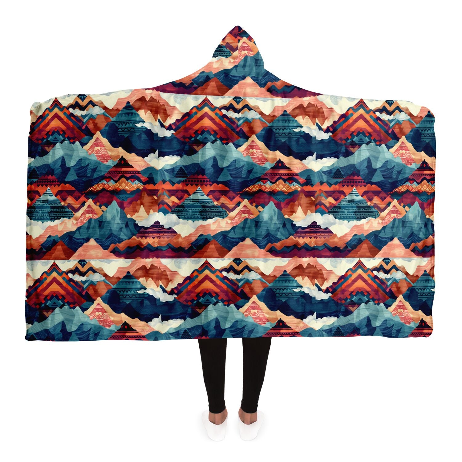 Hooded Blanket - Art of the Andes - Nine Worlds Gear