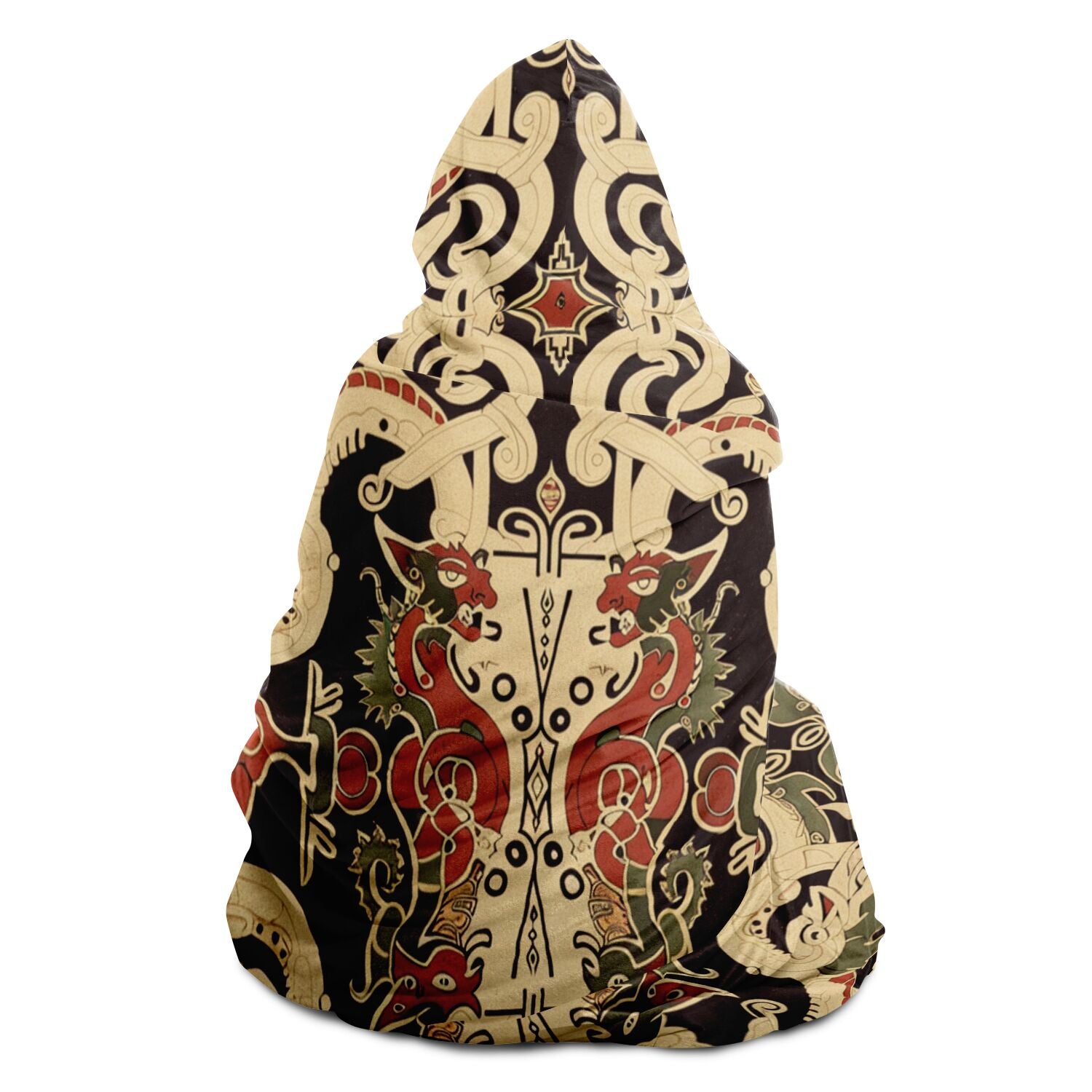 Hooded Blanket - Norse Viking & Mythology - Mammen - Nine Worlds Gear