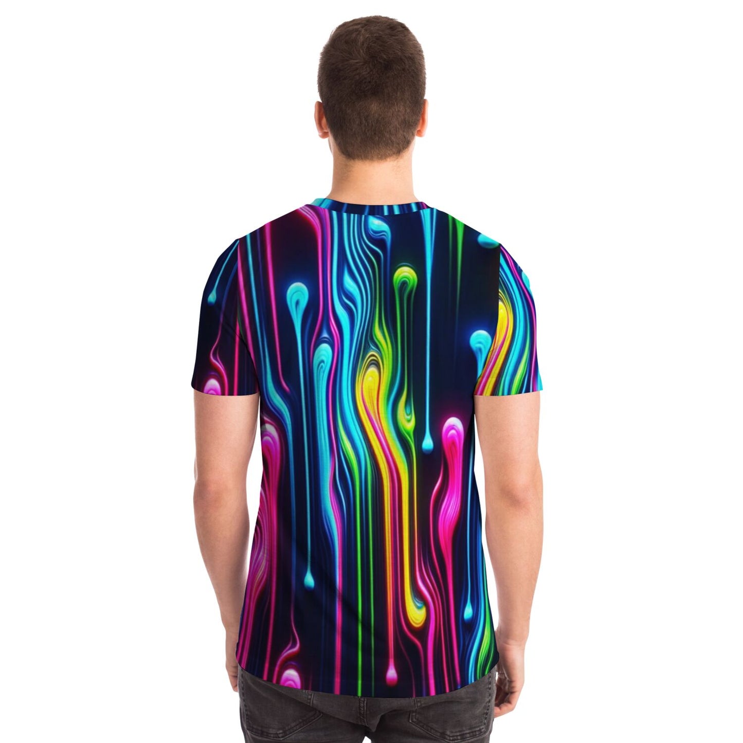 T-shirt - - Melted Neon - Nine Worlds Gear