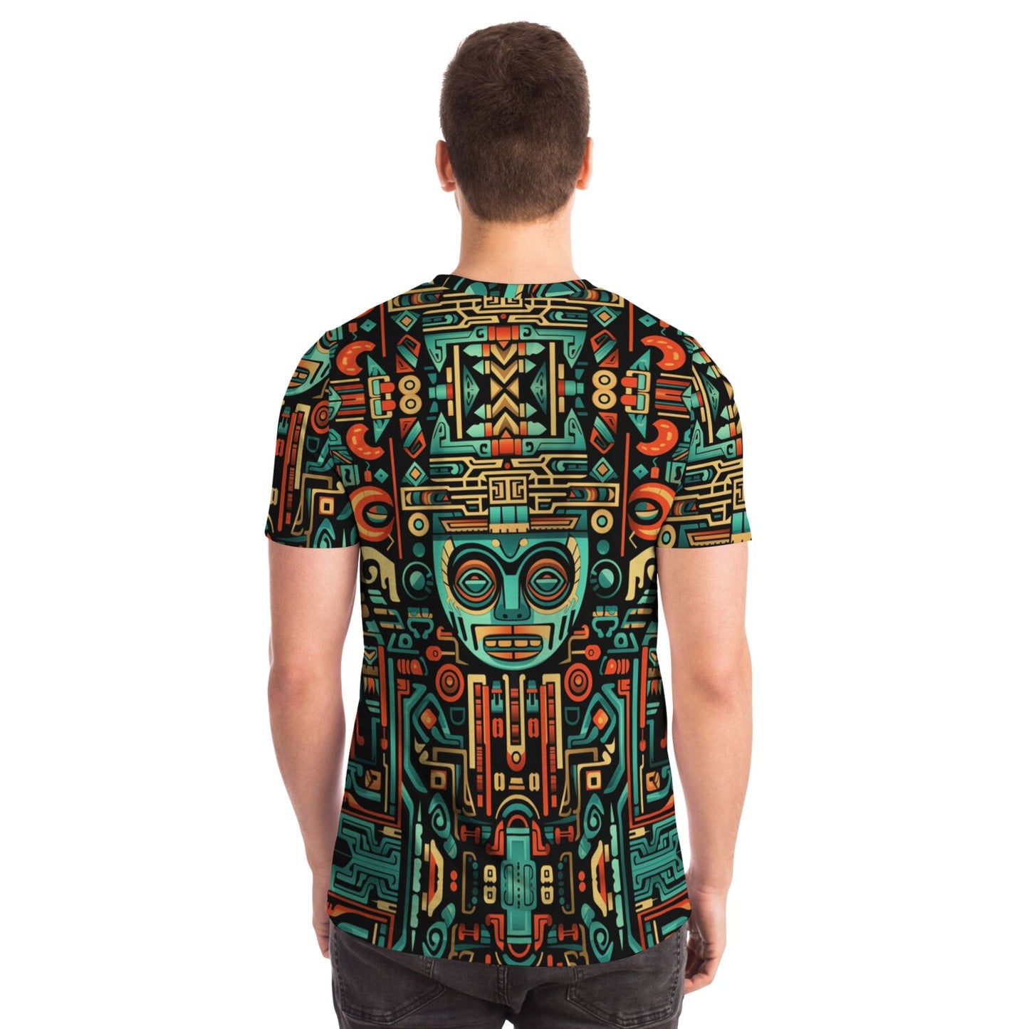 T-shirt - Aztec Art - Nine Worlds Gear