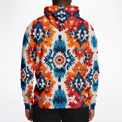 Fashion Hoodie - Ecuadorian Ikat - Nine Worlds Gear