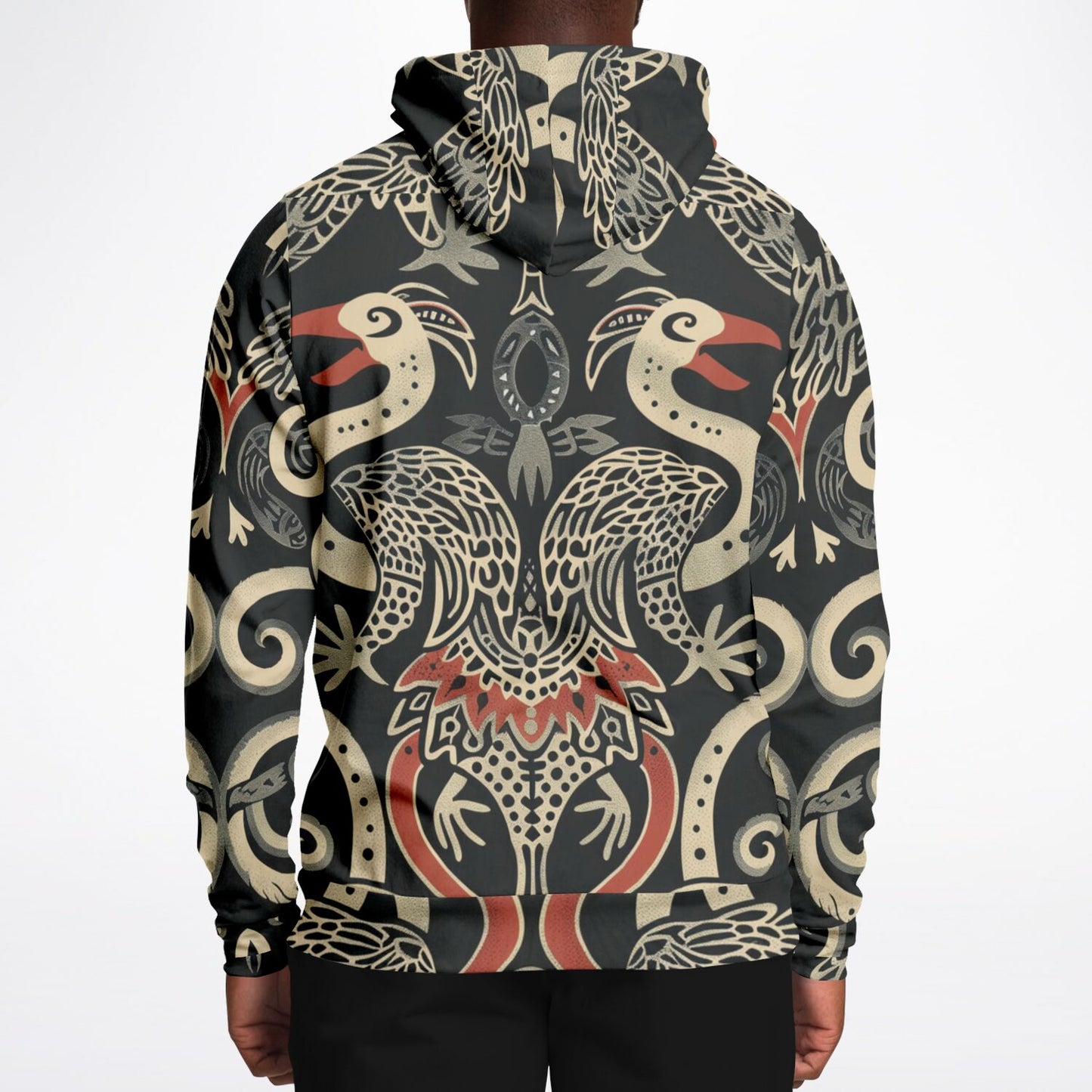 Fashion Hoodie - Norse Viking & Mythology Collection - Gullinkambi - Nine Worlds Gear