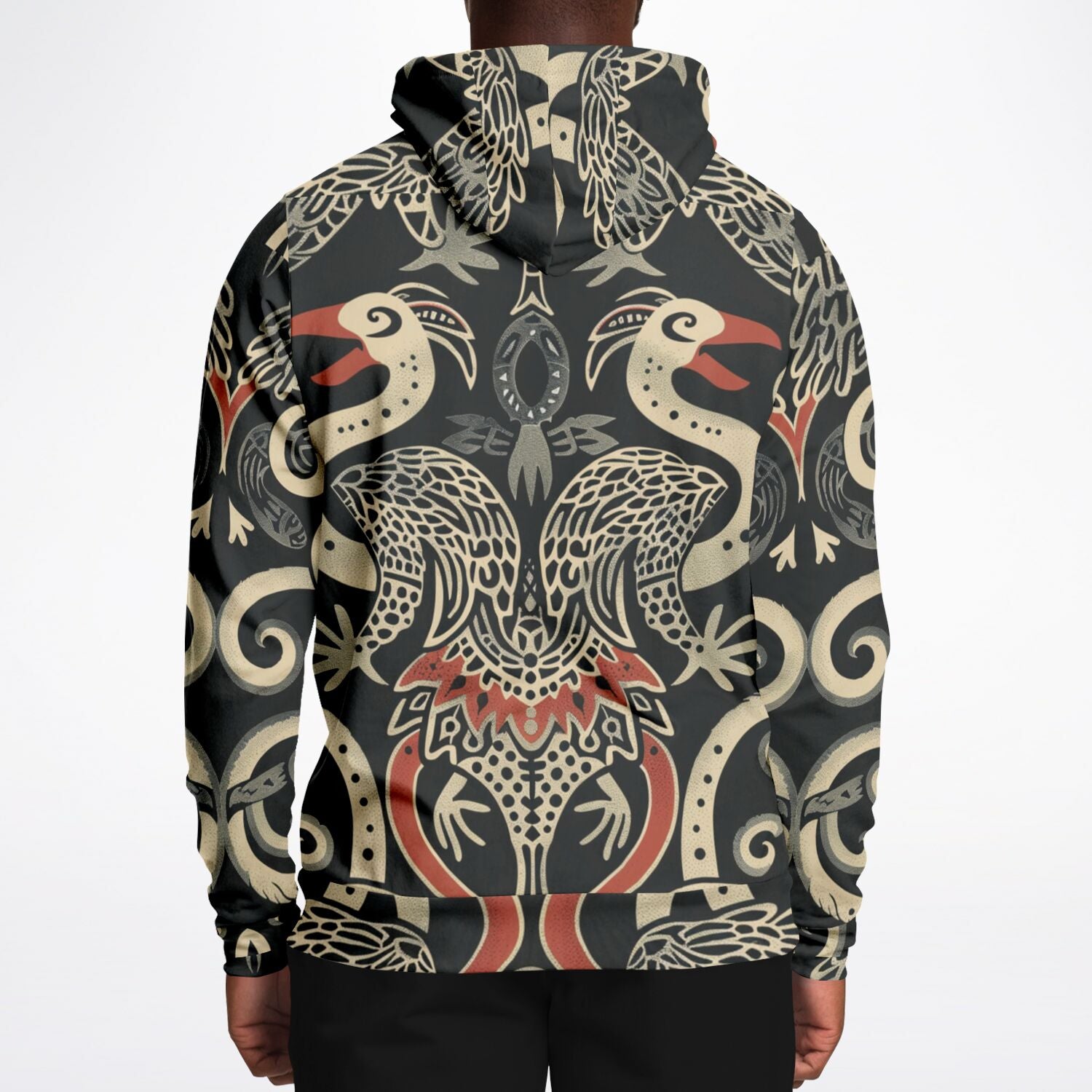 Fashion Hoodie - Norse Viking & Mythology Collection - Gullinkambi - Nine Worlds Gear