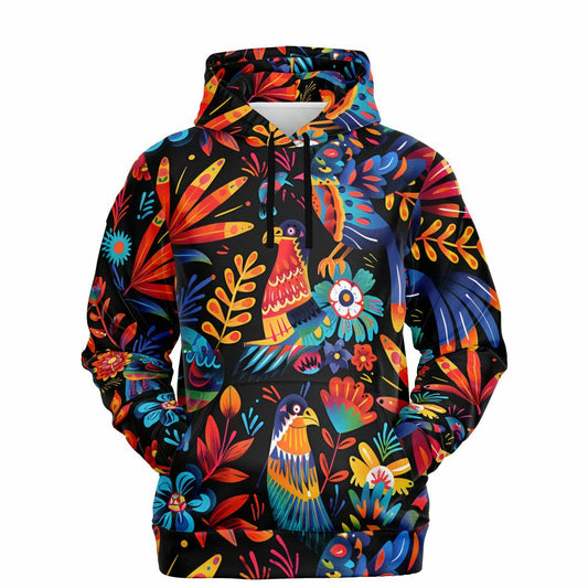 Fashion Hoodie - Traditional Art of Paraguay - Nine Worlds Gear