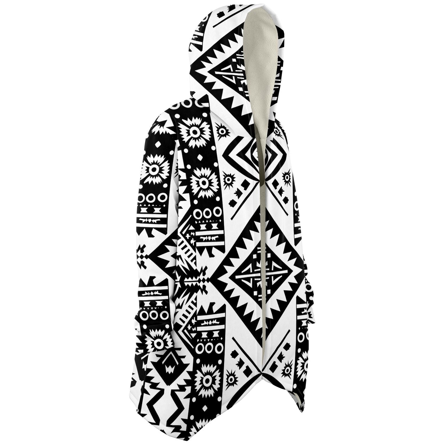 Microfleece Cloak -Chilean Mapuche - Nine Worlds Gear