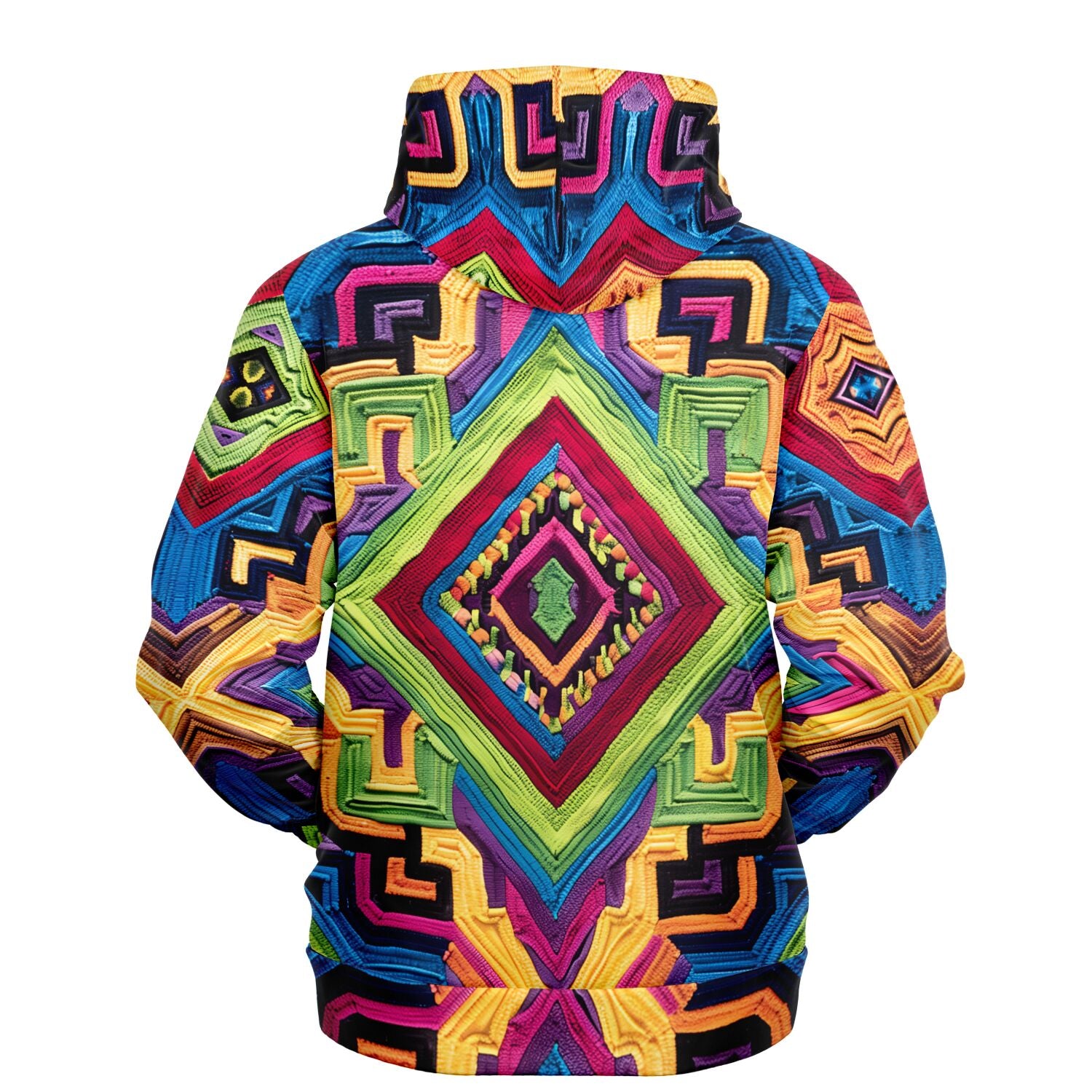 Fashion Hoodie - Columbian Wayuu - Nine Worlds Gear