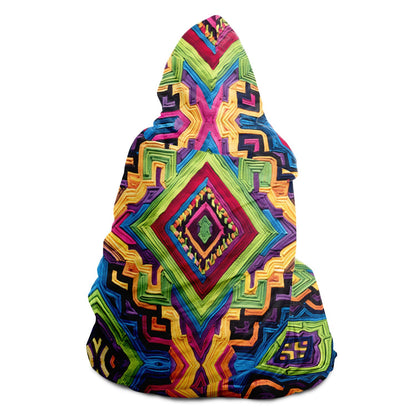 Hooded Blanket - Columbian Wayuu - Nine Worlds Gear