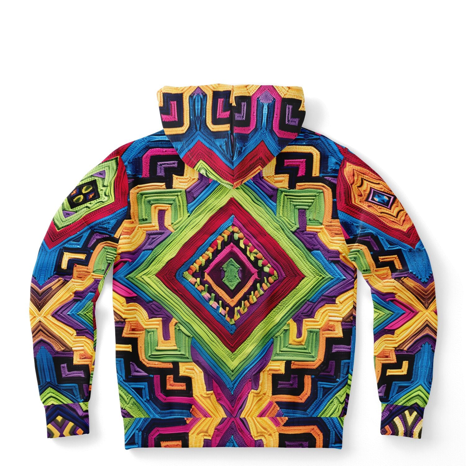 Fashion Hoodie - Columbian Wayuu - Nine Worlds Gear