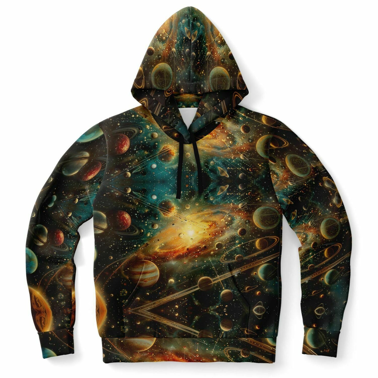 Fashion Hoodie - Space Universe - Nine Worlds Gear