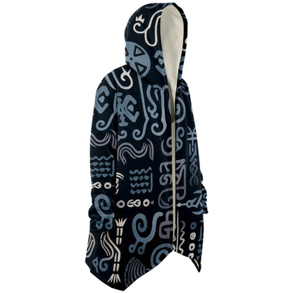 Microfleece Cloak - Norse Viking & Mythology Collection - Symbols - Nine Worlds Gear