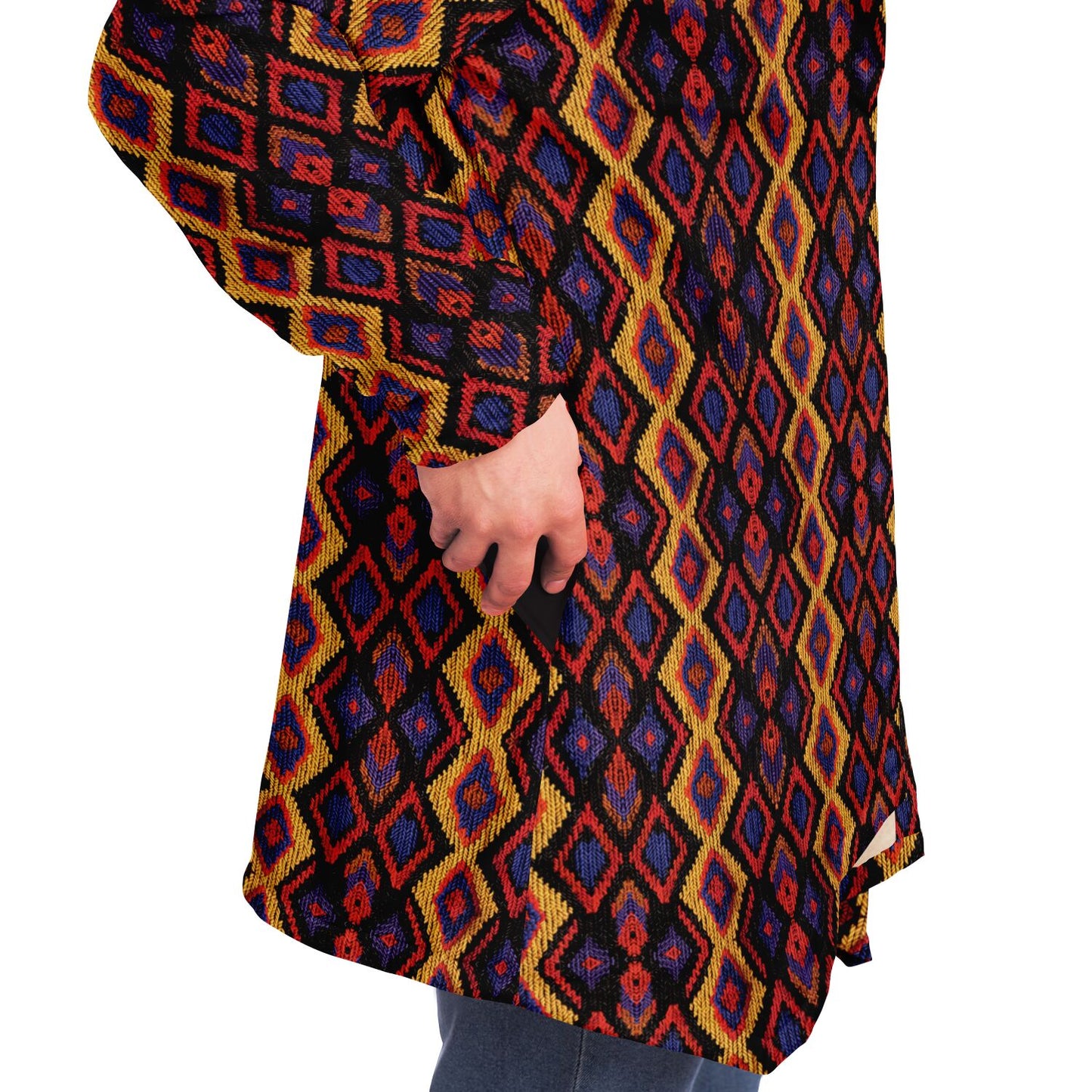 Microfleece Cloak - Columbian Wayuu - Nine Worlds Gear