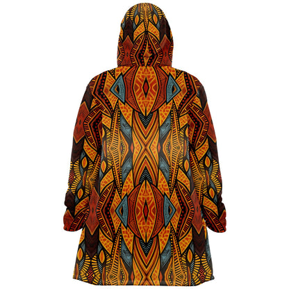 Microfleece Cloak - African Art - Nine Worlds Gear