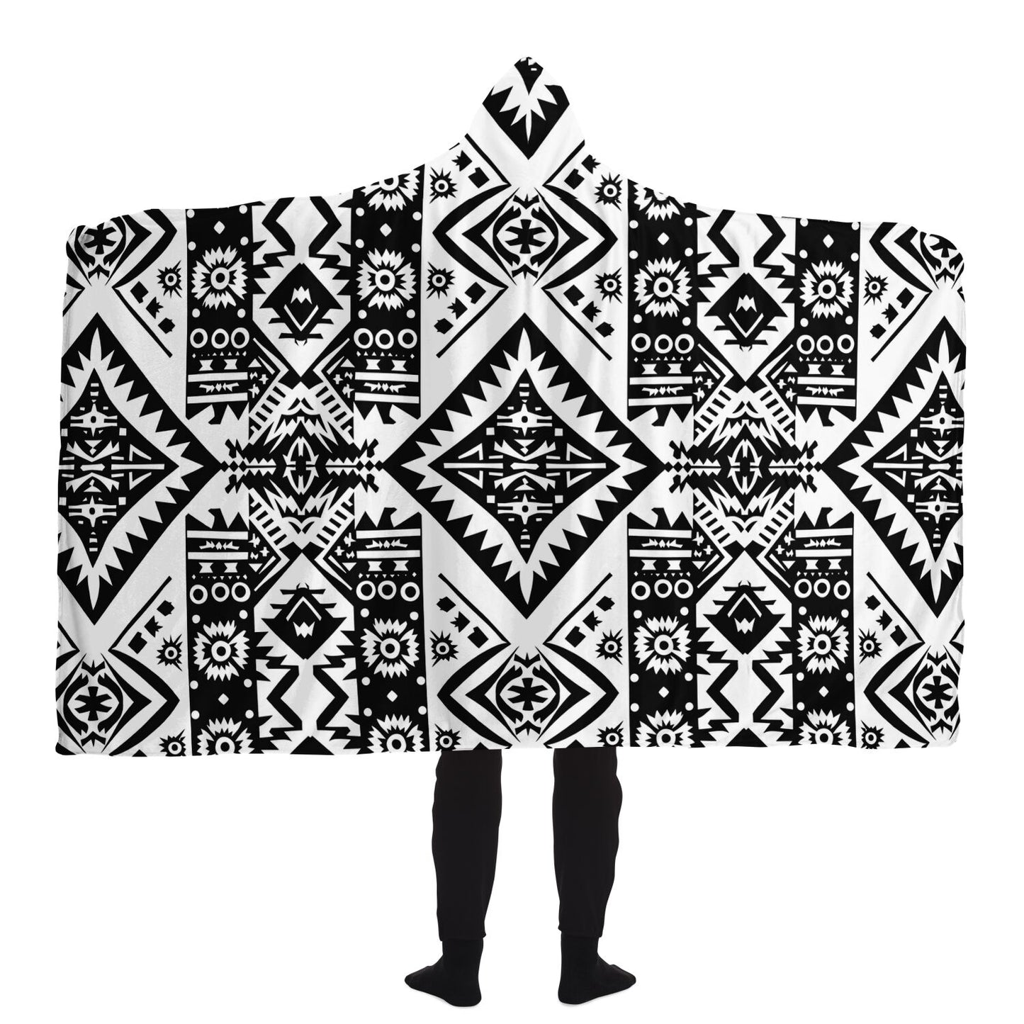 Hooded Blanket - Chilean Mapuche - Nine Worlds Gear