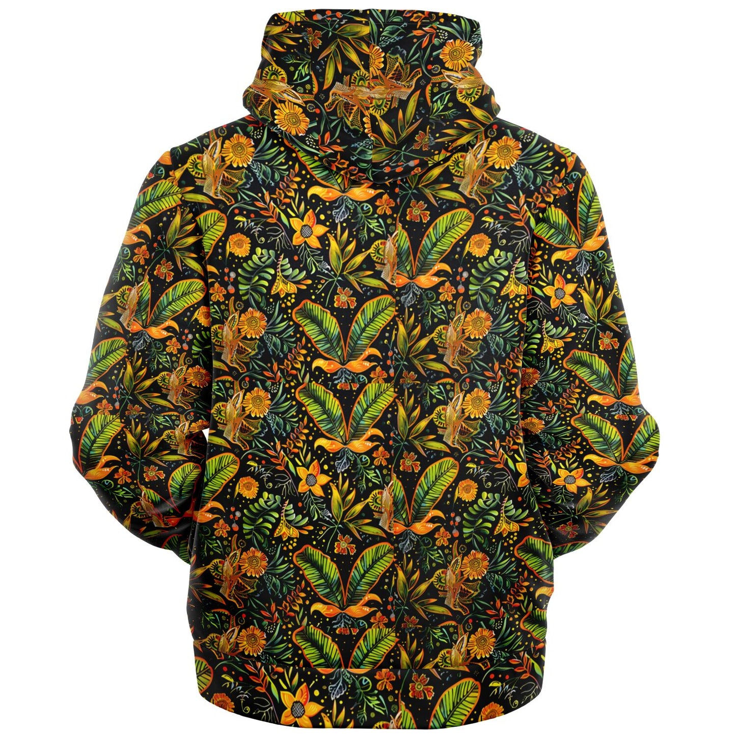 Fleece-Lined Zip Hoodie - Surinamese Pangi - Nine Worlds Gear