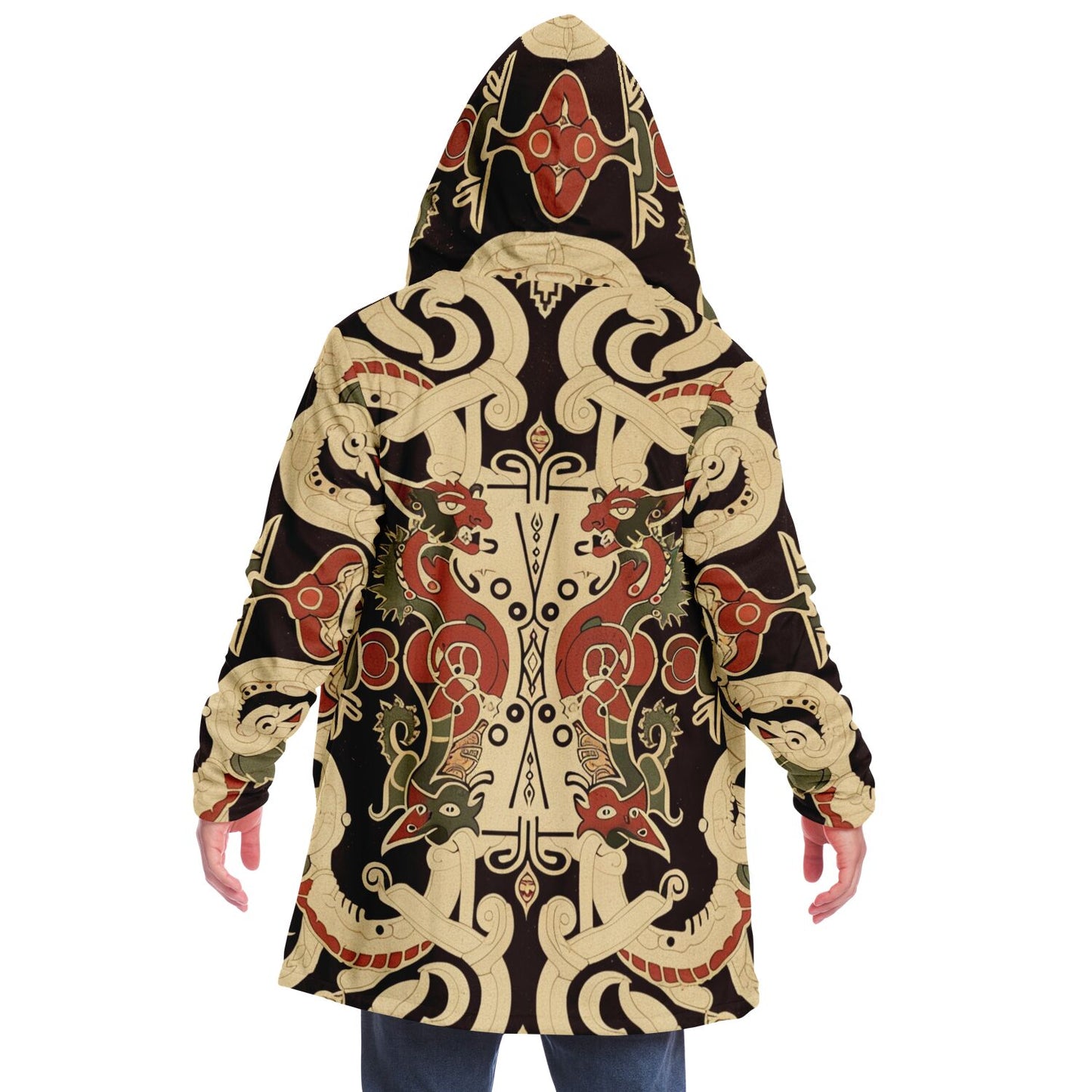 Microfleece Cloak -Norse  Viking & Mythology  Collection - Mammen Style - Nine Worlds Gear