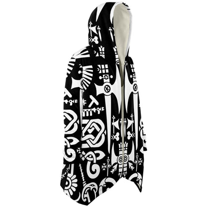 Microfleece Cloak - Norse Viking &  Collection - Borre Style - Nine Worlds Gear