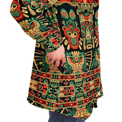 Microfleece Cloak - Art of the Maya - Nine Worlds Gear