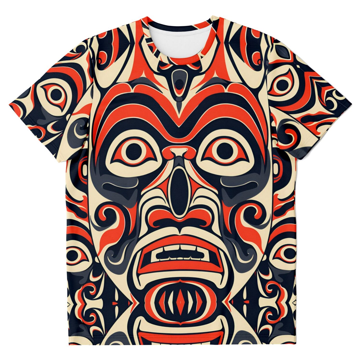 T-shirt - Columbian Totem Art - Nine Worlds Gear